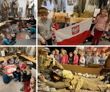 Wycieczka grupy Sówki oraz Misie do Muzeum Wojska w Białymstoku
