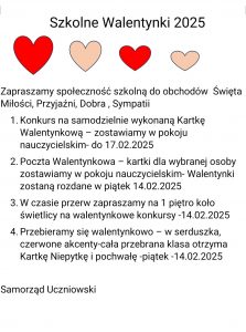 Szkolne Walentynki 2025