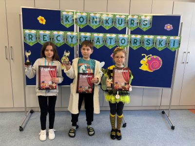 X KONKURS RECYTATORSKI KLAS I – III „W ŚWIECIE POEZJI DOROTY GELLNER”