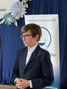 Laureat Wojewódzkiego Konkursu Przedmiotowego