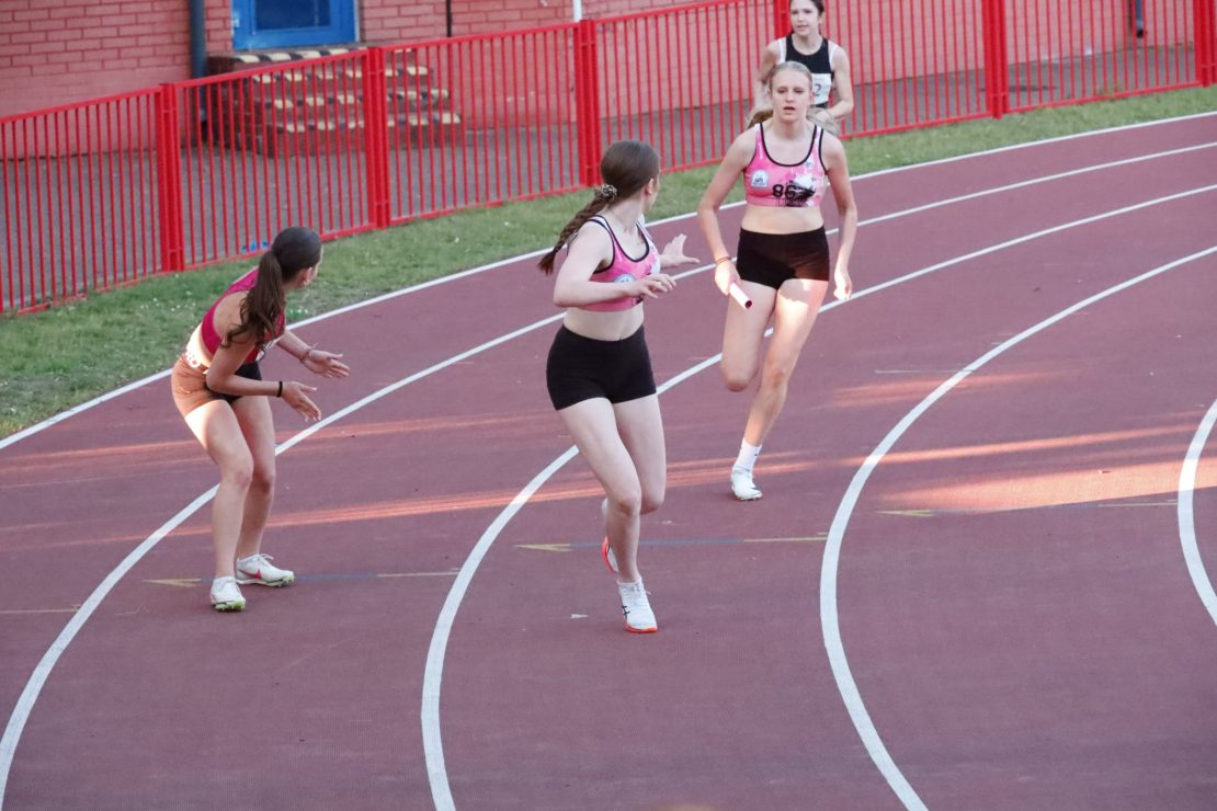 Mistrzostwa Województwa Podlaskiego U16 w LA 4x100m III miejsce ZSPNR2