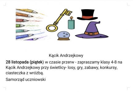 Kącik Andrzejkowy
