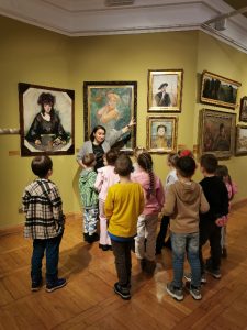 Wizyta klasy 1B w Muzeum Podlaskim z siedzibą w Ratuszu