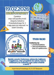 ZAPROSZENIE NA DZIEŃ OTWARTY
